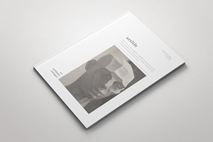 A5 Art Exhibition Catalog