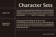 Akkyle – Modern High Contrast Serif, a Serif Font by Zaloma Studio (Thumbnail 10 of 11)