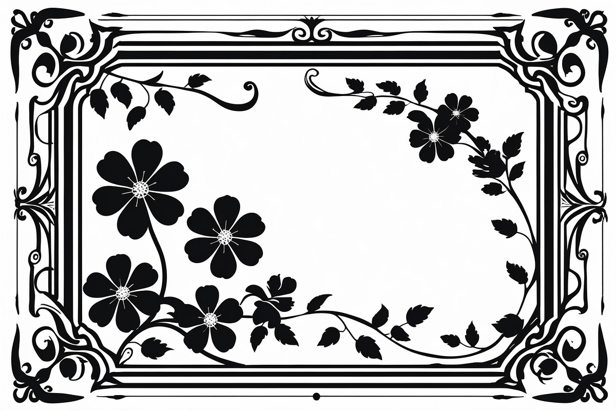Elegant Frame Vector Bundle, an Illustration by jahid234 (Photo 7 of 9)
