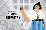 Geometric Brushes. Simple & Modern, a Brush Add-On by MaNechaeva (Thumbnail 1 of 9)
