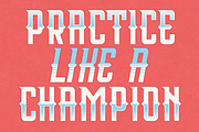 Modera Sport - Display Slab Font, a Slab Serif Font by RagamKata (Thumbnail 3 of 12)