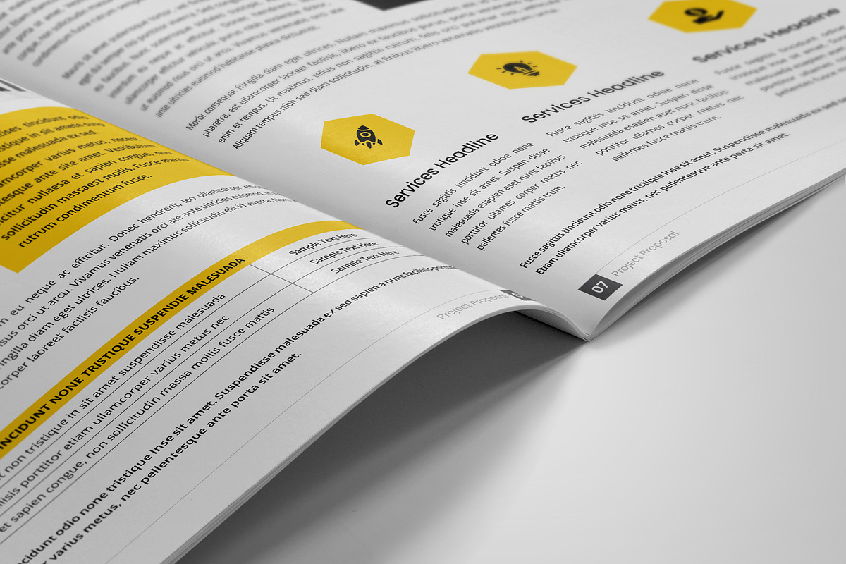 Project Business Proposal v6, a Brochure Template by Miyaji75 (Photo 5 of 18)
