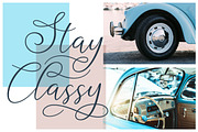 Sabyan // Modern Script Typeface, a Font by Bluestudio (Thumbnail 10 of 11)
