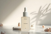 Serum Frosted Glass Bottle Mockup, a Packaging Mockup by Reverie Mockups (Thumbnail 3 of 5)
