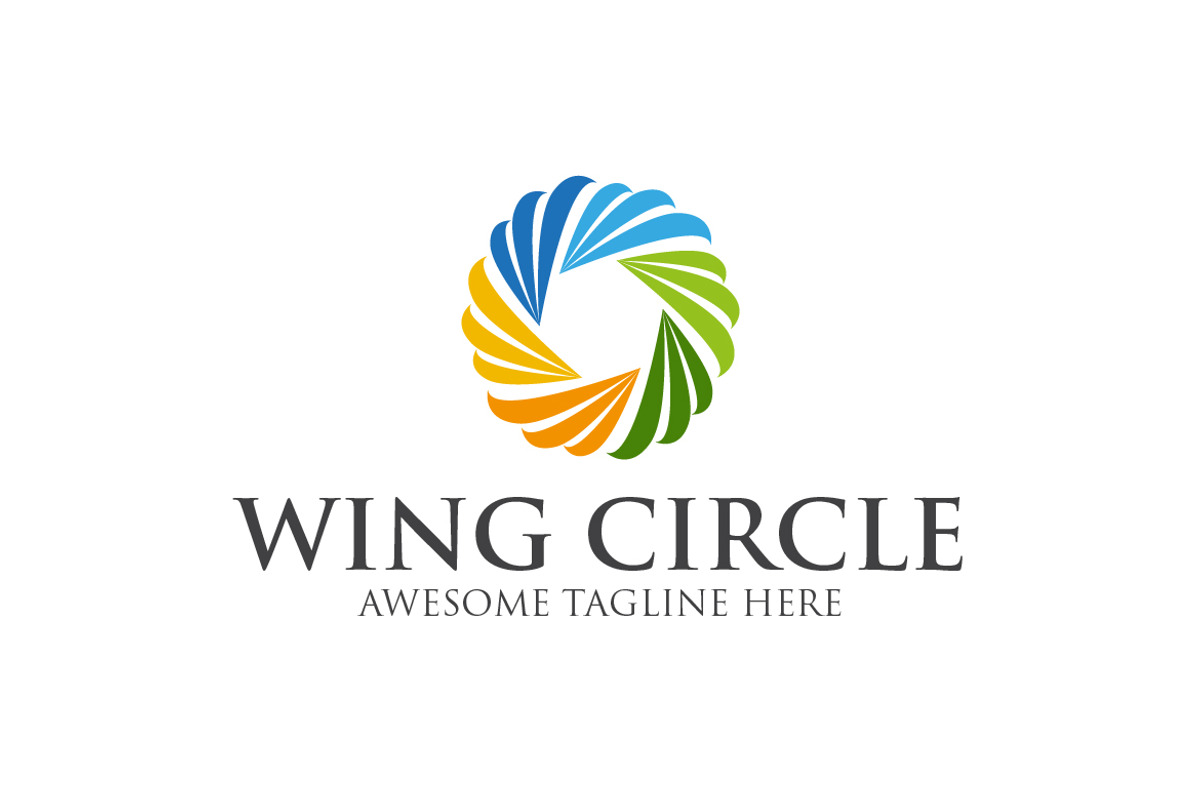 Wing Circle Template Logo, a Templates & Theme by ndroadv