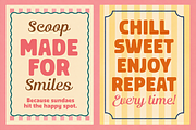 Caramel Sundae - Duo Font, a Script Font by Say Studio (Thumbnail 4 of 10)