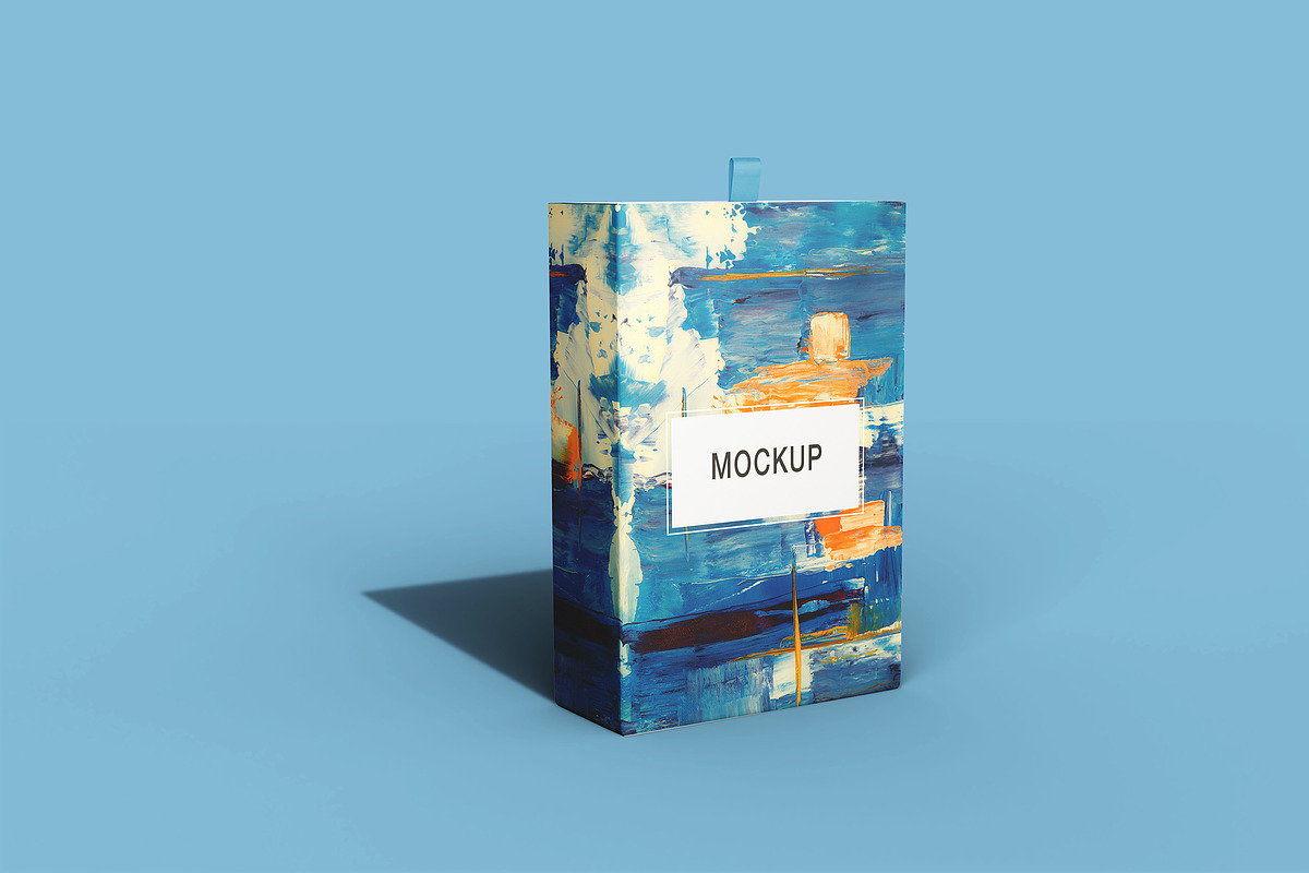 Isometric box mockup design, a Packaging Mockup by Raihan Rahman (Photo 7 of 22)