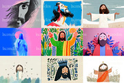 200 Jesus Christ Illustrations, a Person Illustration by Incomelion (Thumbnail 2 of 20)