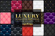 15 Luxury Quilted Seamless Patterns, a Pattern Graphic by pixaroma (Thumbnail 1 of 5)