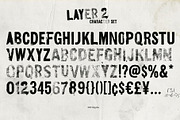 Layer 2, a Sans Serif Font by Misprinted Type (Thumbnail 5 of 5)
