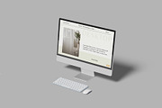 Desktop Screen Mockup, a Device Mockup by lamorastudio (Thumbnail 2 of 11)
