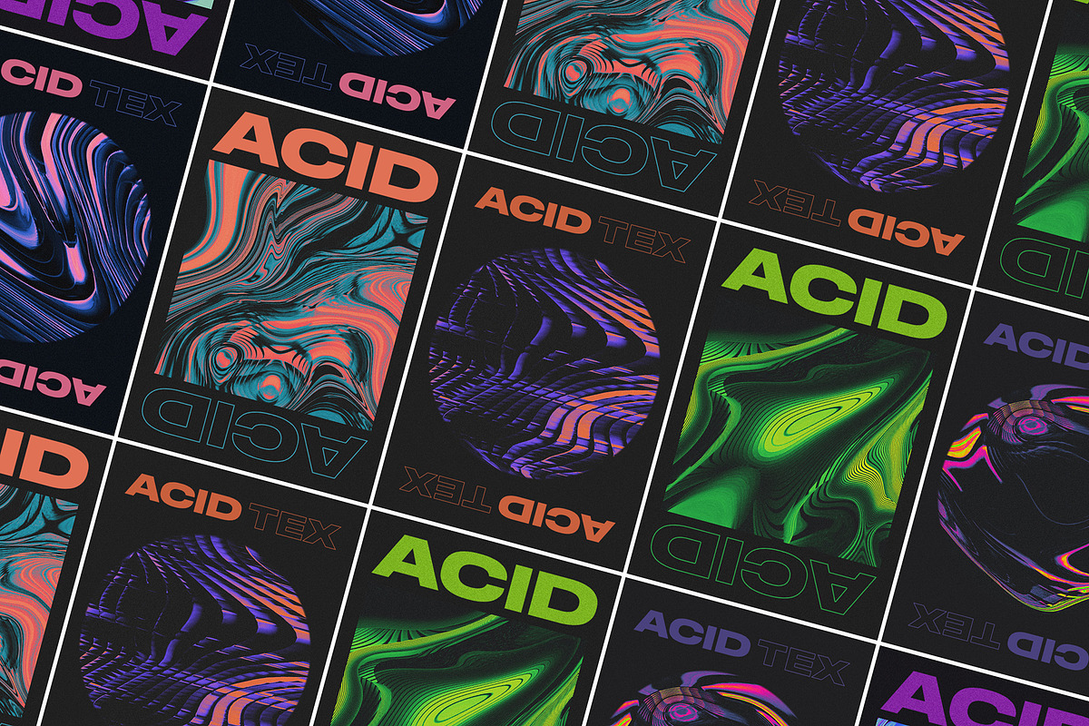 ACID - 276 Surreal Backgrounds, a Background Graphic by assetpro.design (Photo 2 of 9)
