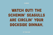 CLAMBAKE by Tyler Elise, a Sans Serif Font by tylerelise (Thumbnail 2 of 4)