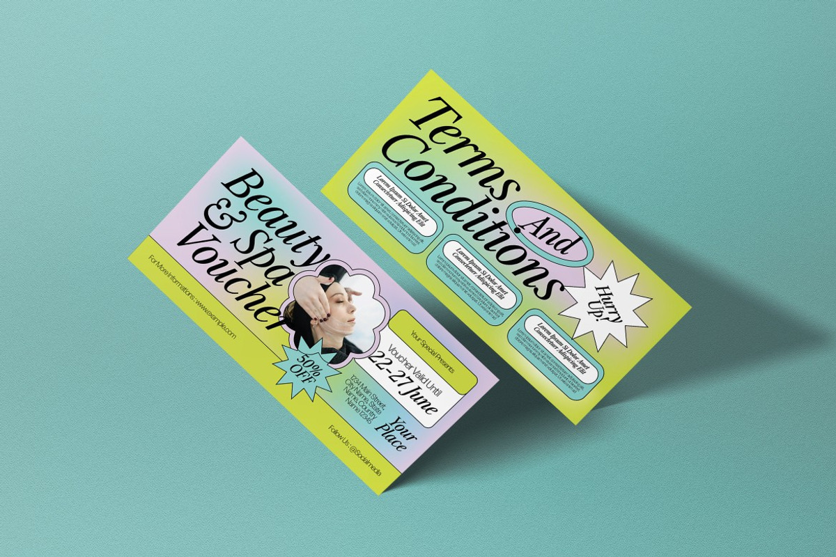 Beauty And Spa Voucher preview 3