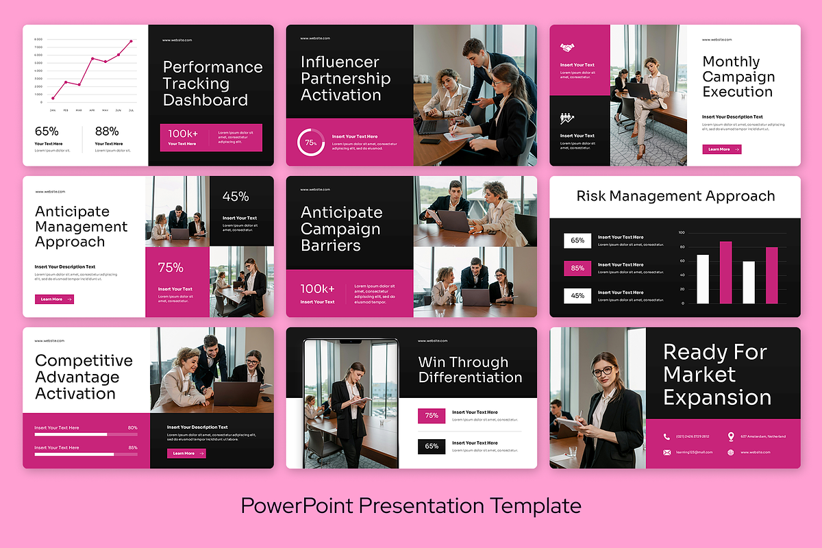 Digital Marketing Proposal, a Presentation Template by Sixtemp (Photo 3 of 3)
