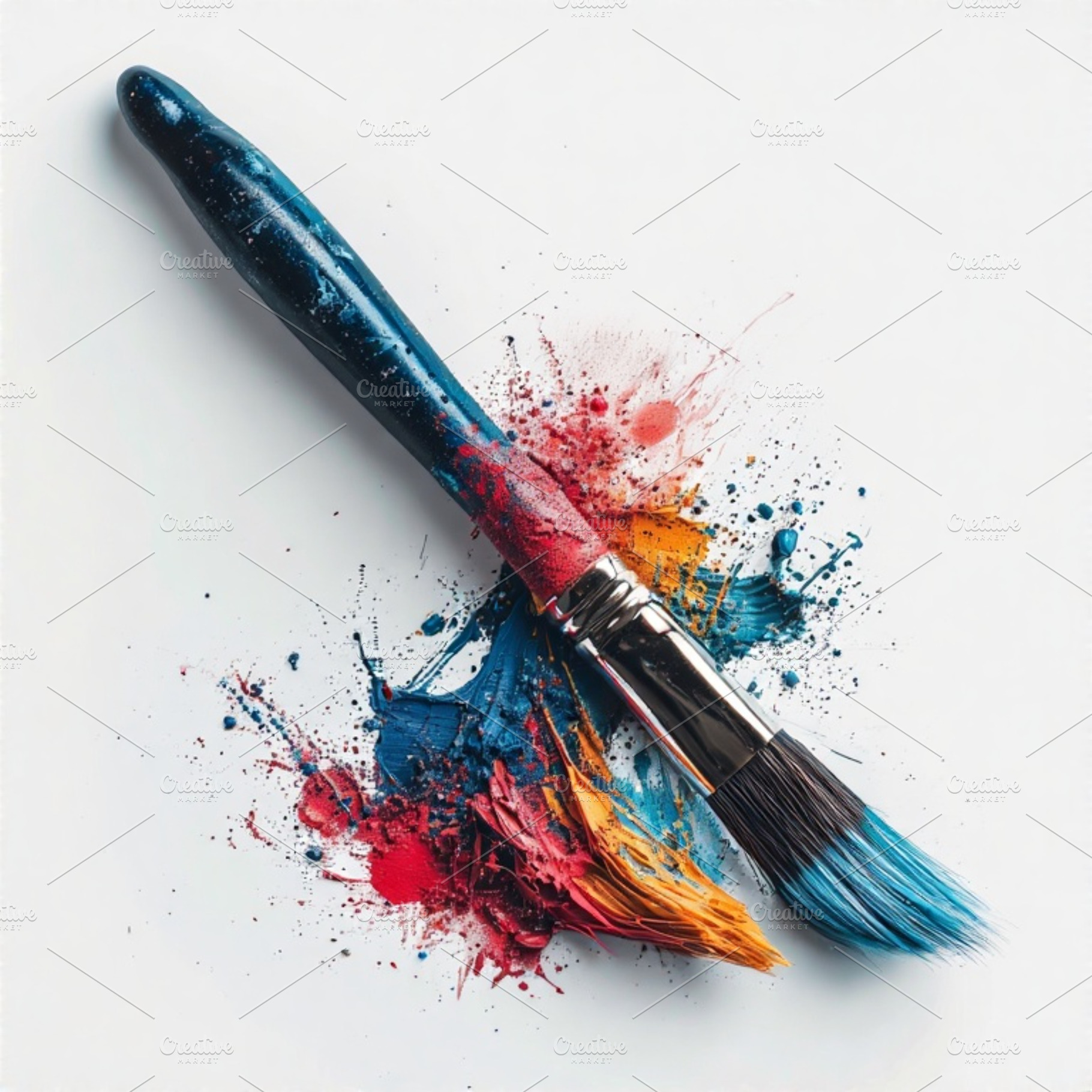 Art brushes stock image, a Photo by ComfortQ