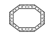 Polygon Frame & Label Bundle, an Illustration by Creativeshirt (Thumbnail 18 of 51)