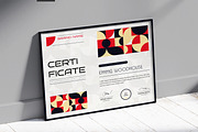 Certificate Layout, a Stationery Template by ContestDesign (Thumbnail 2 of 3)