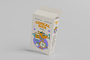 Cereal Box Mockup, an Advertising Mockup by xavier_studio (Thumbnail 4 of 5)