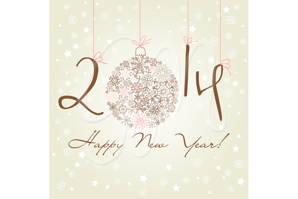 2014 year Digital Clip Art, a Decorative Illustration by GraphicMarket (Photo 4 of 5)