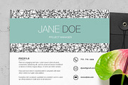 Modena | Resume & Cover Letter, a Resume Template by Gabellare (Thumbnail 2 of 4)