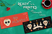 Hand Drawn Day of the Dead Set, a Graphic by Cienpies Design (Thumbnail 5 of 7)