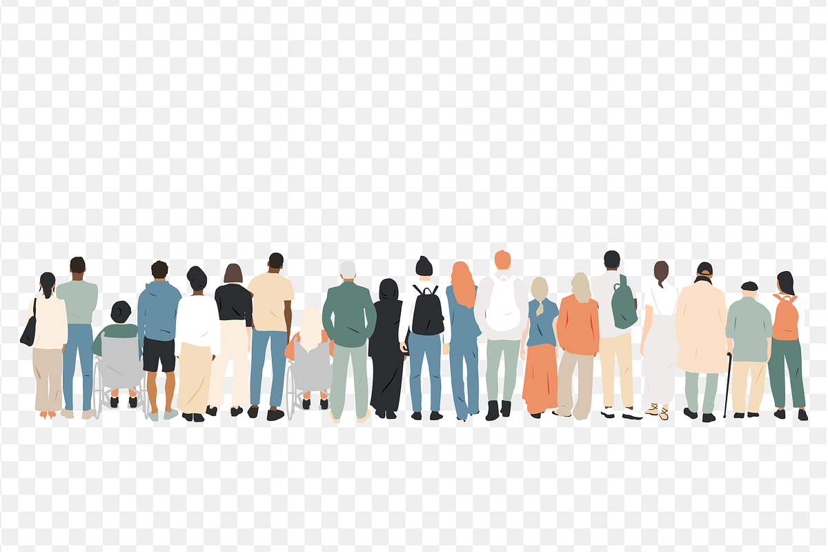 Group of people collection, a Person Illustration by Stafeeva (Photo 4 of 4)