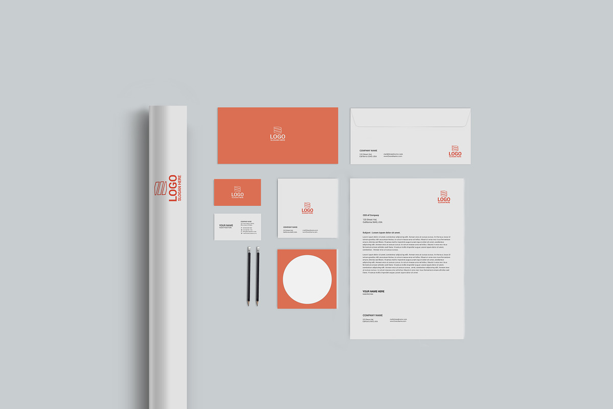 Stationary Mockup, a Pens & Pencil Mockup by alimran24 (Photo 3 of 11)