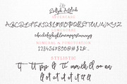 Sallyh Alotah & Illustrations, a Script Font by MissinkLab Studio (Thumbnail 7 of 7)