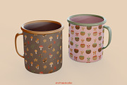 Fall Favorites Clipart and Patterns, a Pattern Graphic by Drafts n Doodles (Thumbnail 11 of 14)