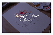 Line Floral Illustrations & Patterns, an Illustration by Riveros Illustration (Thumbnail 6 of 11)