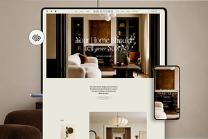 Interior Studio Squarespace Template, a Squarespace Template by Row Creative