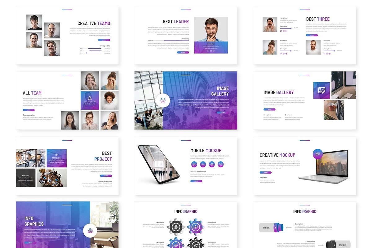 Razo - Powerpoint Template, a Presentation Template by AQR Studio ...