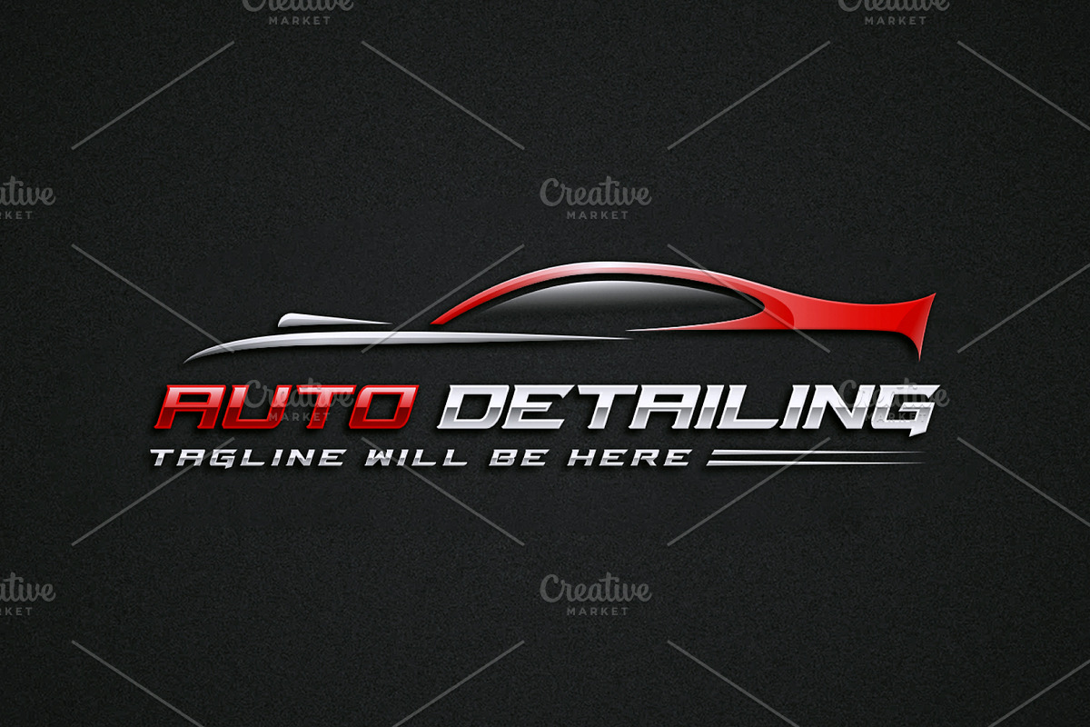 Auto Detailing Logo, Automotive Logo, a Branding & Logo Template by Nahid Hasan Nilim (Photo 3 of 7)