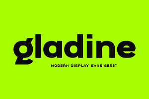 Gladine - Modern Display Sans Serif