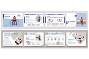 Professional burnout flat broshures, a Brochure Template by IMG visuals characters (Thumbnail 1 of 3)