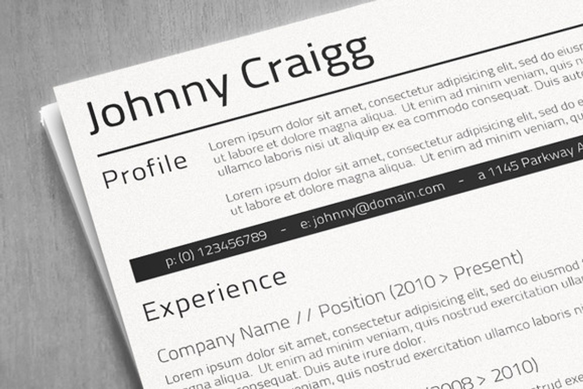 Professional Resume, a Resume Template by Visual Impact (Photo 3 of 3)