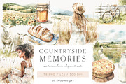 Countryside Memories, a Decorative Illustration by PeDe Designs (Thumbnail 11 of 15)