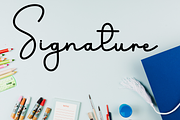 Simple Background, a Handwritten Font by InermediaSTUDIO (Thumbnail 5 of 8)