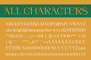Varelle – Art Nouveau Font, a Serif Font by Craft Supply Co. (Thumbnail 8 of 8)