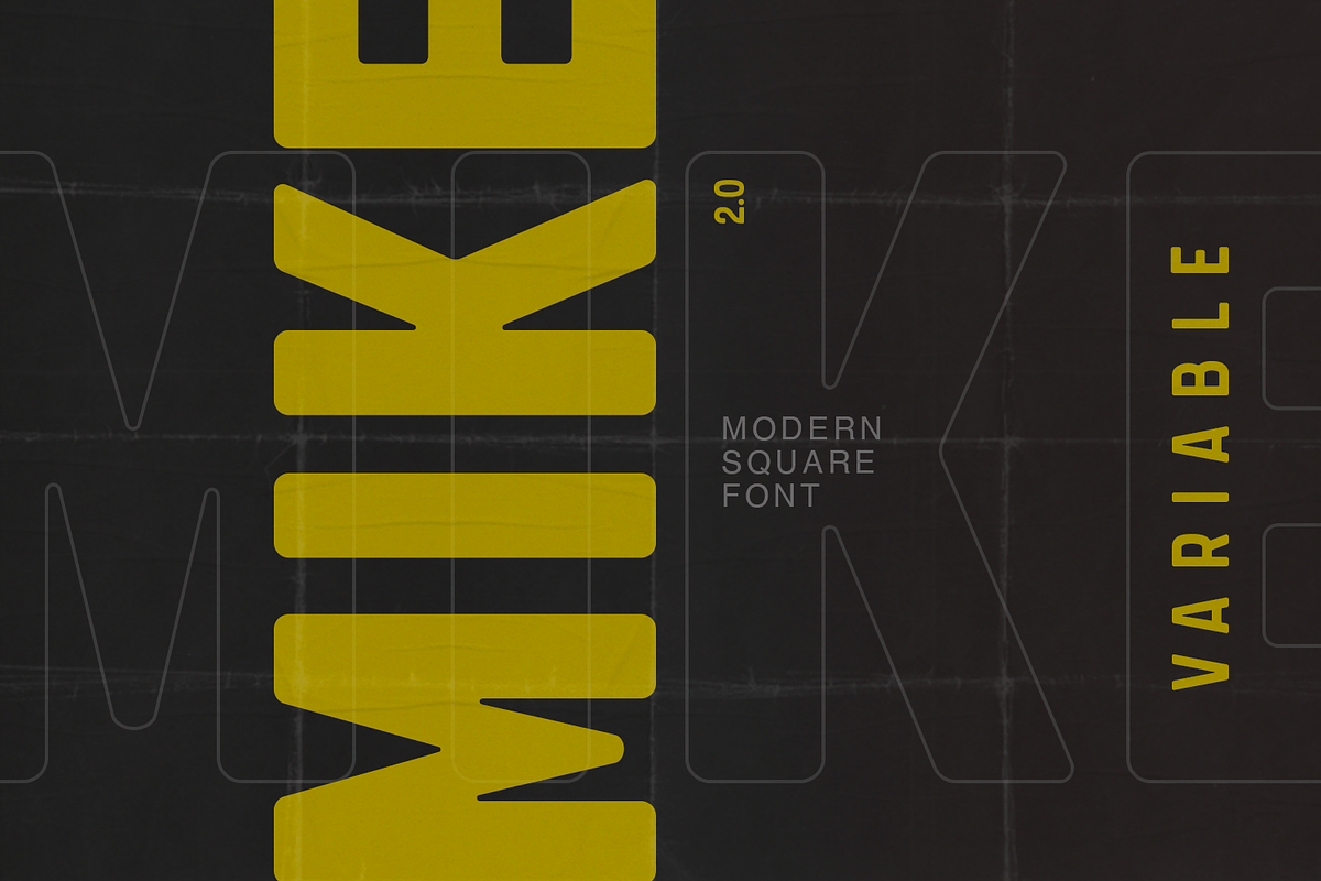 Mike Sans - Variable Font, a Sans Serif Font by FactoryType Studio (Photo 1 of 8)