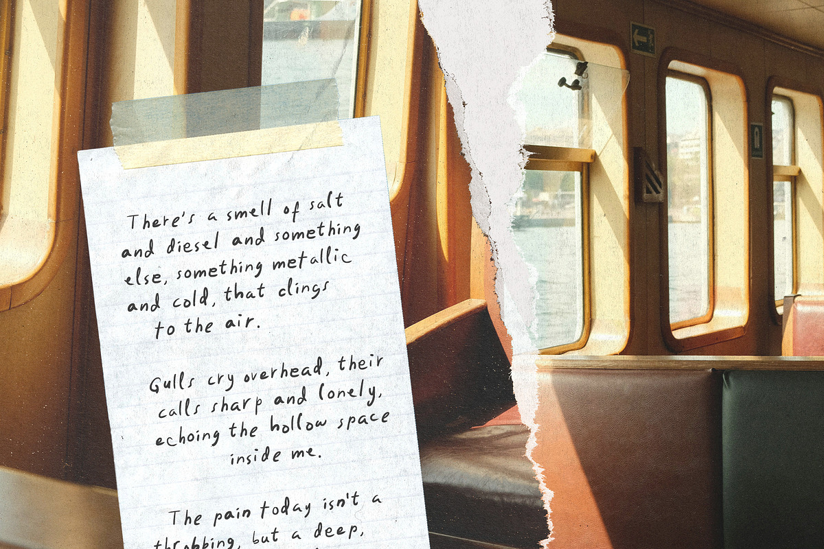We'll Talk Someday Messy Handwritten, a Handwritten Font by Perplexitics (Photo 6 of 13)