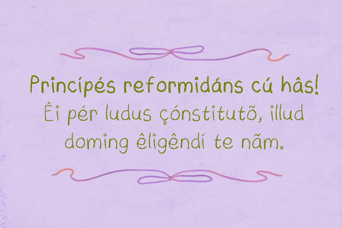 Lapin de Patisserie Pencil Font, a Handwritten Font by Perplexitics (Photo 5 of 10)