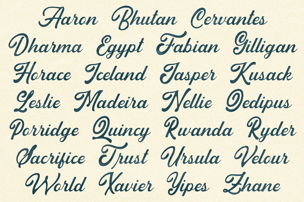 Foreigner - Vintage Font Collection, a Font by HeyFonts (Photo 5 of 15)