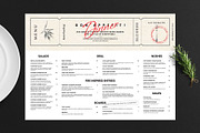 Contemporary Menu Template, a Flyer Template by BrandPacks (Thumbnail 3 of 4)