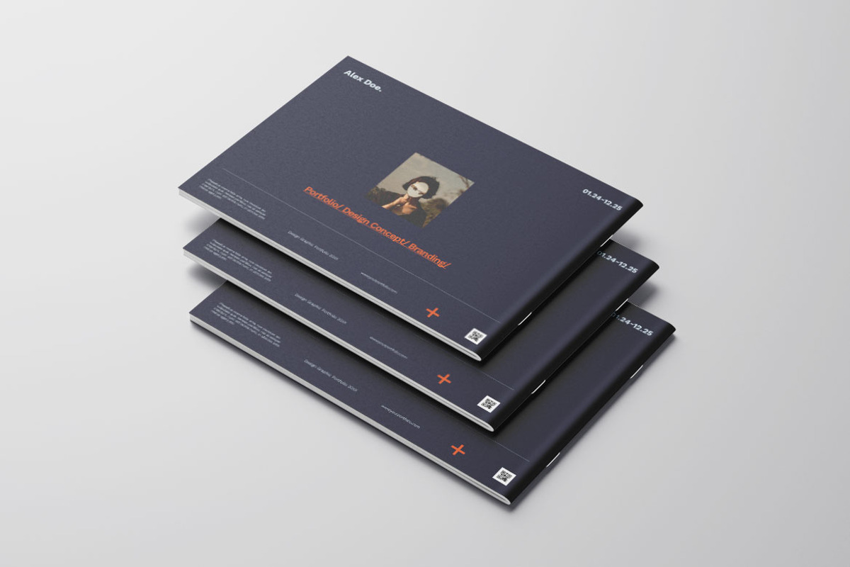 Graphic Design Portfolio Vol.20, a Brochure Template by Bewalrus Studio (Photo 8 of 10)