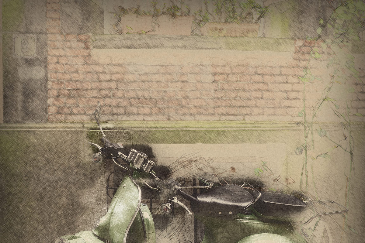 Hand Drawn Photoshop Action, an Action Add-On by Sevenstyles (Photo 12 of 13)