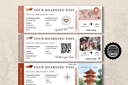 Editable Boarding Pass Template, a Card Template by YasdeyDesigns (Thumbnail 2 of 7)