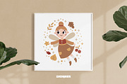 Kids Fairy. Clipart & Patterns, a Seasonal Illustration by Ejevyaka (Thumbnail 12 of 14)