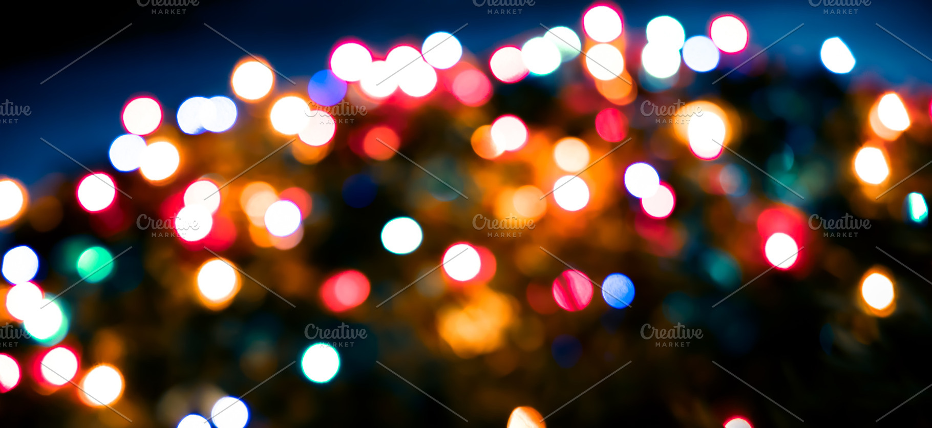 Blured lights, colorful festive background., an Abstract Photo by Irina Moskalev